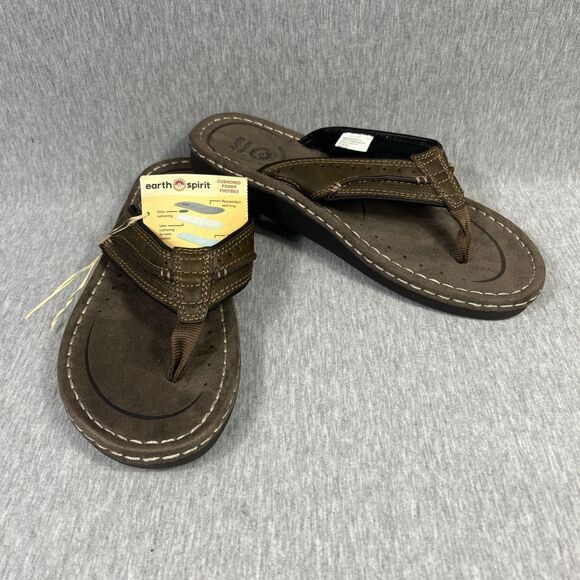 Earth Spirit Sandals Men’s Size 10 New “M ES DILLON”  Brown main image 13